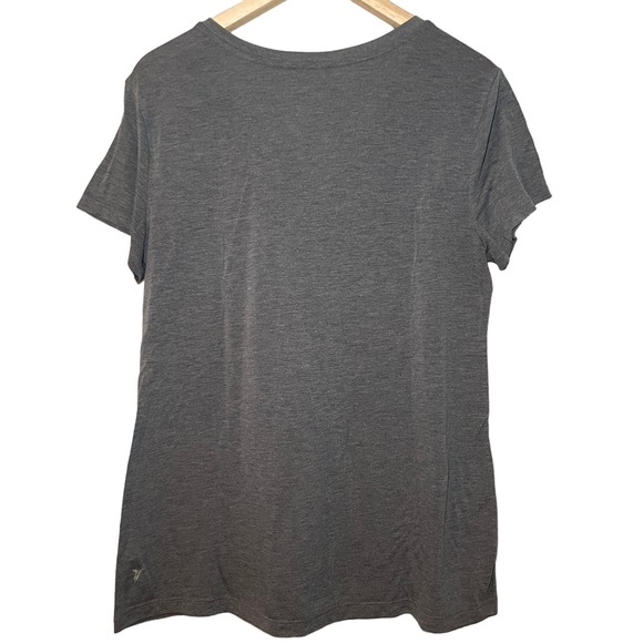 Old Navy Active Women’s Workout Tee Gray Size Large - Picture 2 of 7